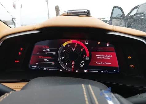 2022 Chevrolet Corvette Stingray Rwd 3Lt z USA, uszkodzony, nr VIN 1G1YC2D47N5100506